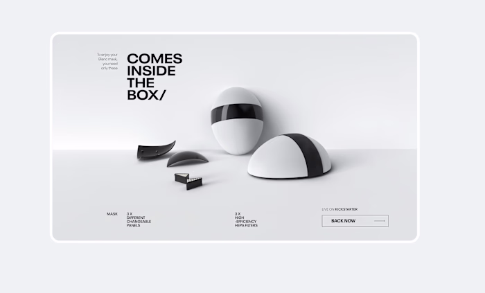 Blanc Mask :: Behance
