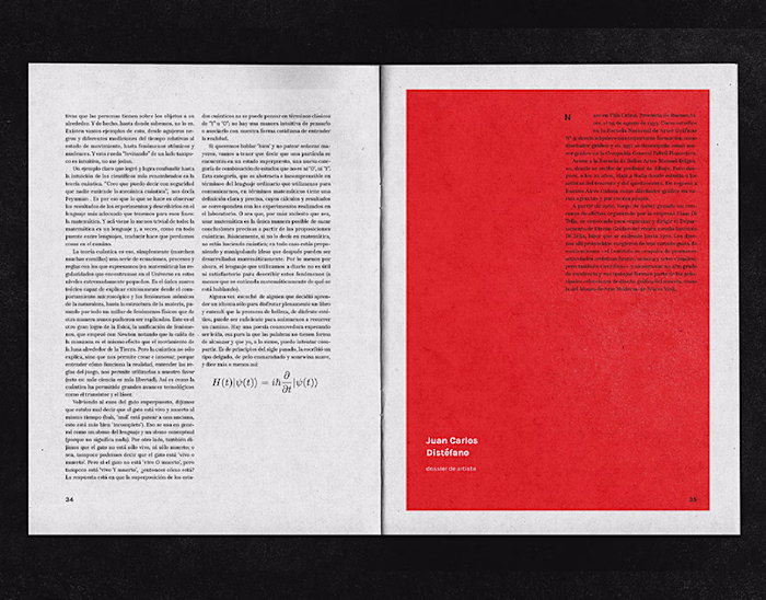 Alt-magazine editorial design