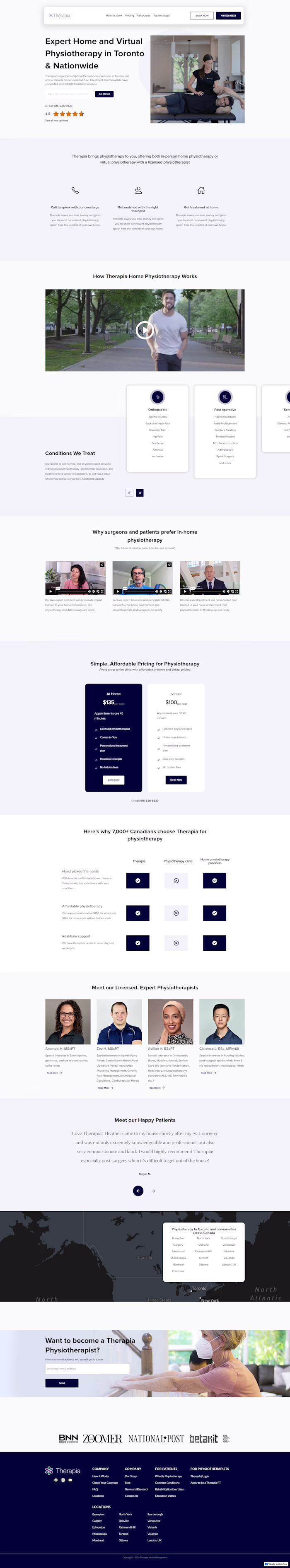 CU - Website design for a reusable packaging