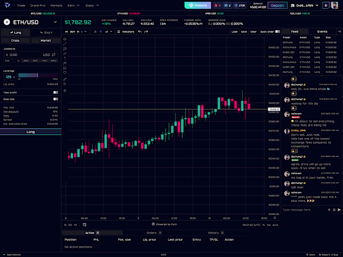 Vela Exchange - Lead Product Design