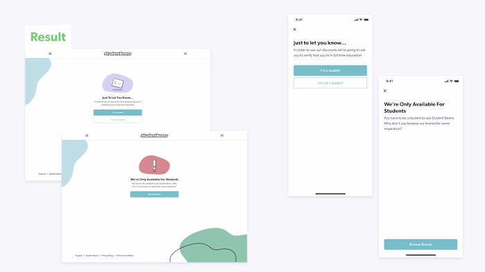 Increasing registration to verification conversion rate