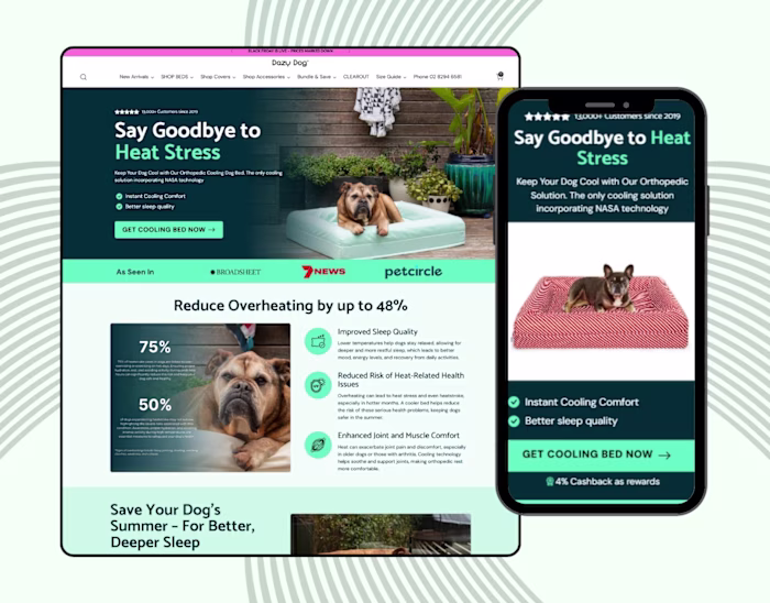 Branded Listing Page Design and Development Using Replo