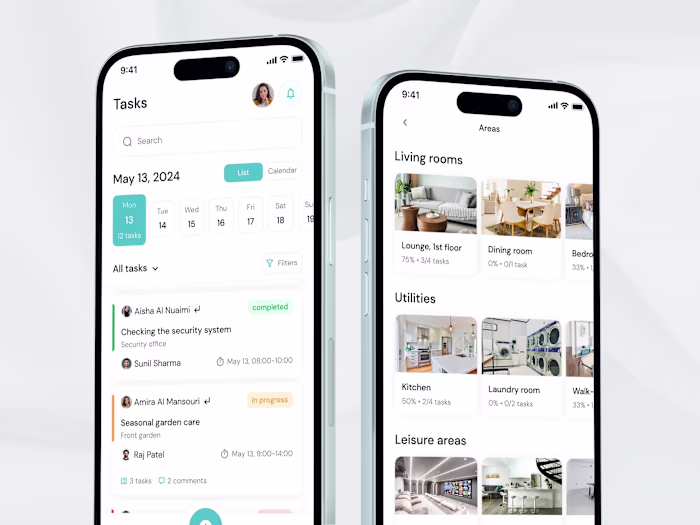 Maestro: Property Management Mobile App Design