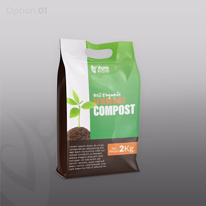 Vermi Compost Package design :: Behance