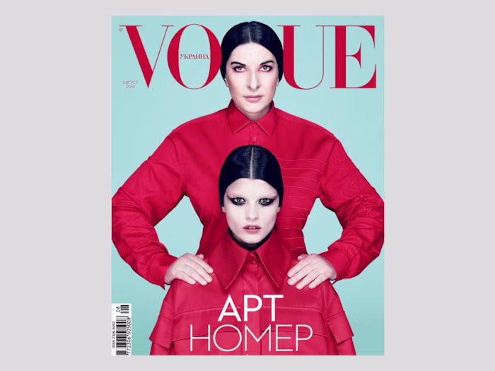 Vogue Ukraine x Marina Abramović