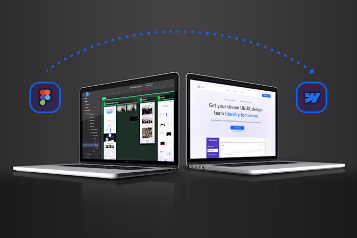 Migrate Figma plan to Webflow website 
