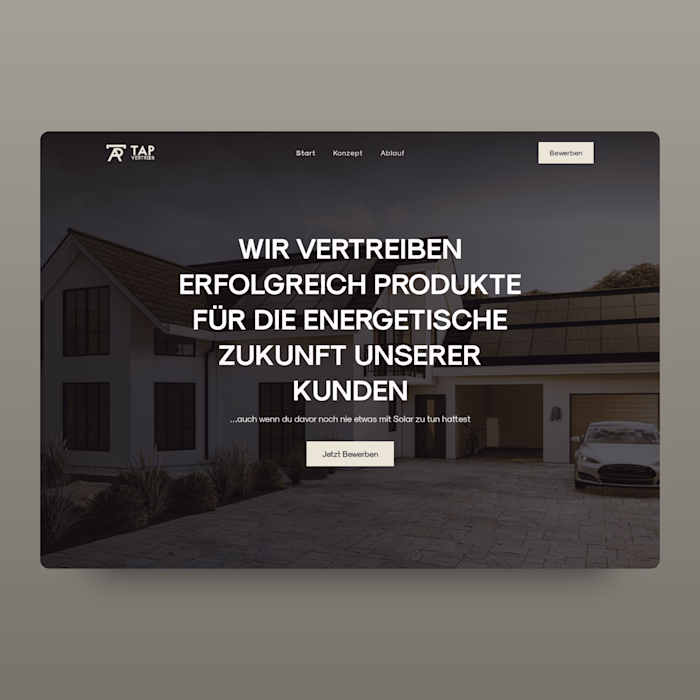 TAP Sales | Webflow