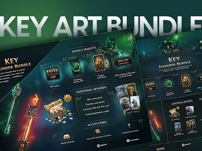 Key Art Design for Might & Magic Fates