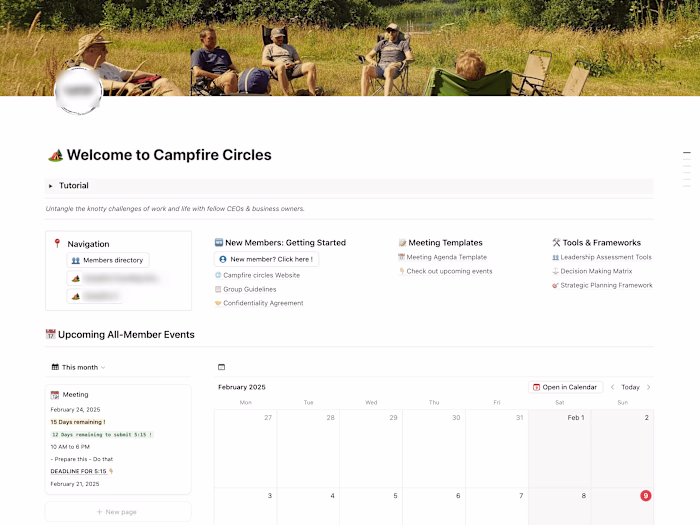 CASE STUDY - CAMPFIRE CIRCLES