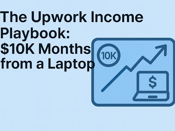 The Upwork Income Playbook: $10K Months from a Laptop