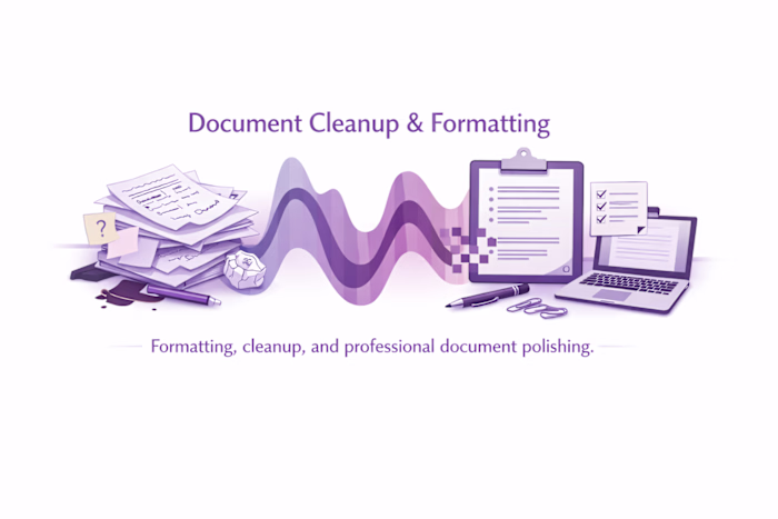 Transforming messy or unstructured documents