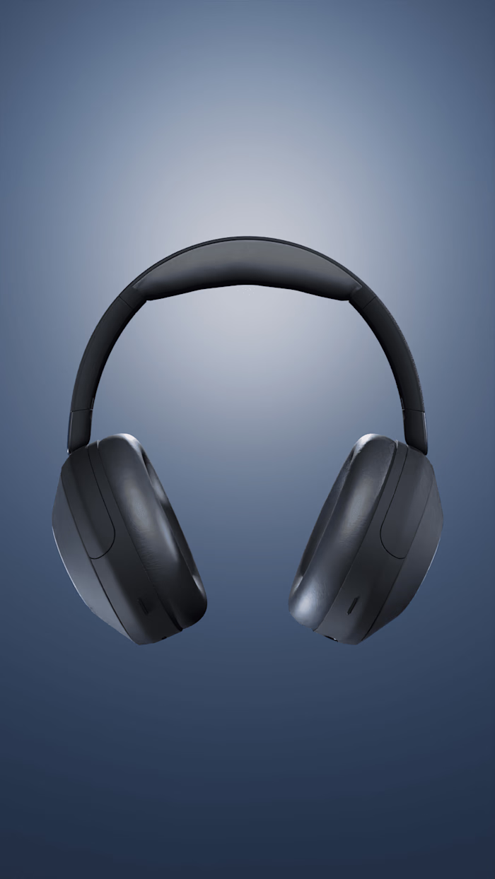 3D Animation of Headphones