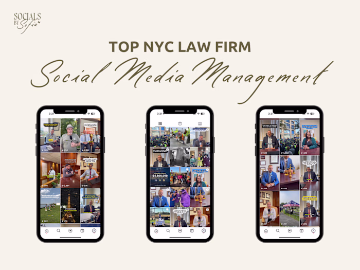 Social Media Management for Top NYC Law Firm