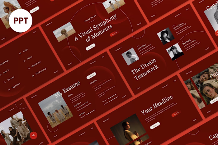 The Spark Before the Storm: A Transformative Pitch Deck