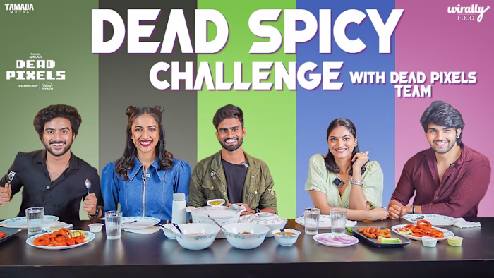 Dead Spicy Challenge with Dead Pixels Team || Wirally Food || T…