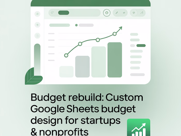 Customized Budget Solutions for Founders and Nonprofits