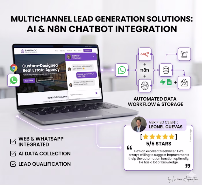 AI-Powered Web & WhatsApp Chatbot