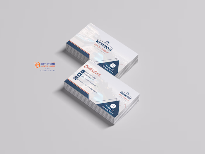 Business Cards Design for a real estate firm #graphicsdesign...