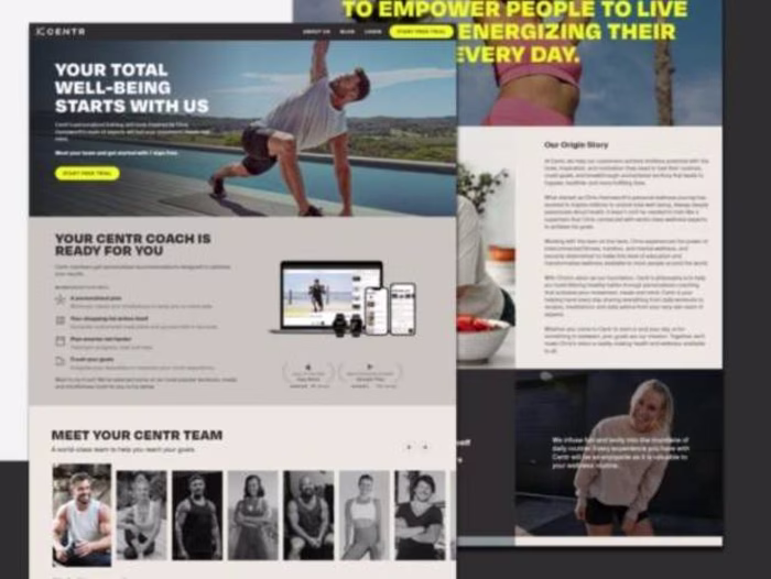 Fitness App & Wellness Programs