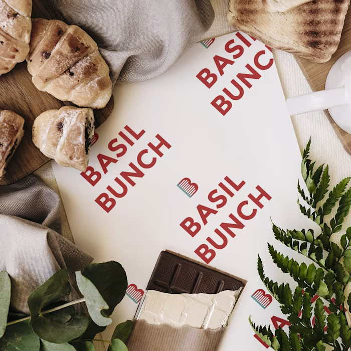 Rebranding for a food blog BasilBunch