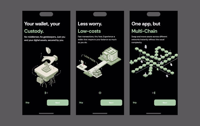 UI/UX Design for Seamless Web3 Crypto Wallet Onboarding