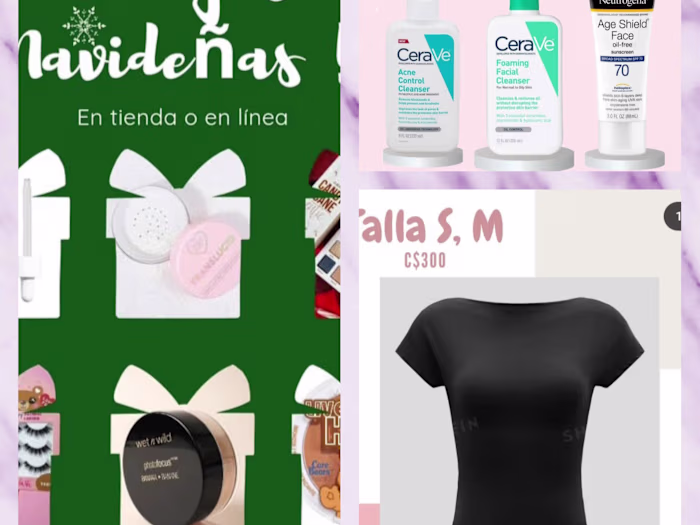 clothing and cosmetics store