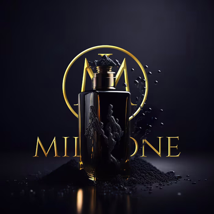Million Luxury Perfume logo design and branding by Axtra