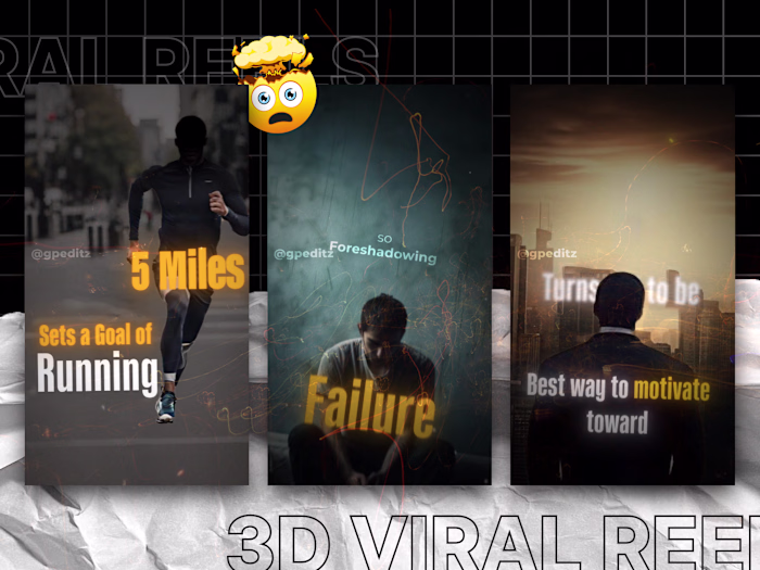 Trending 3D Viral Reels Short Form Content