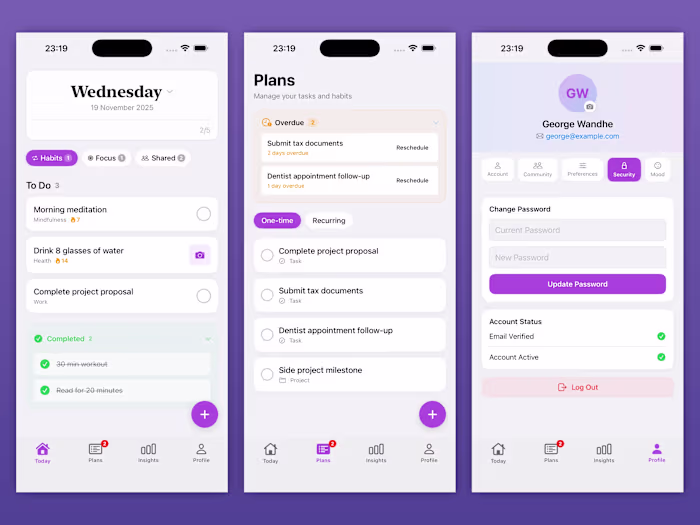 IOS Wellness Tracking App Development