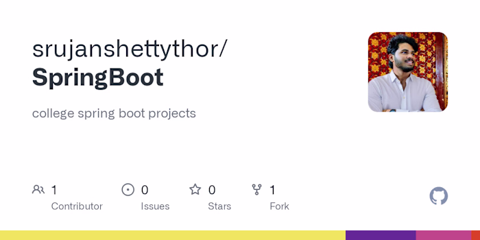 srujanshettythor/SpringBoot