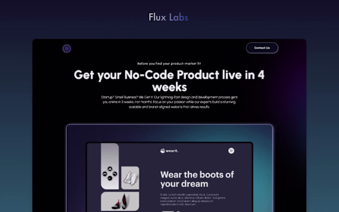 Responsive Webflow Template Designed for client acquisition