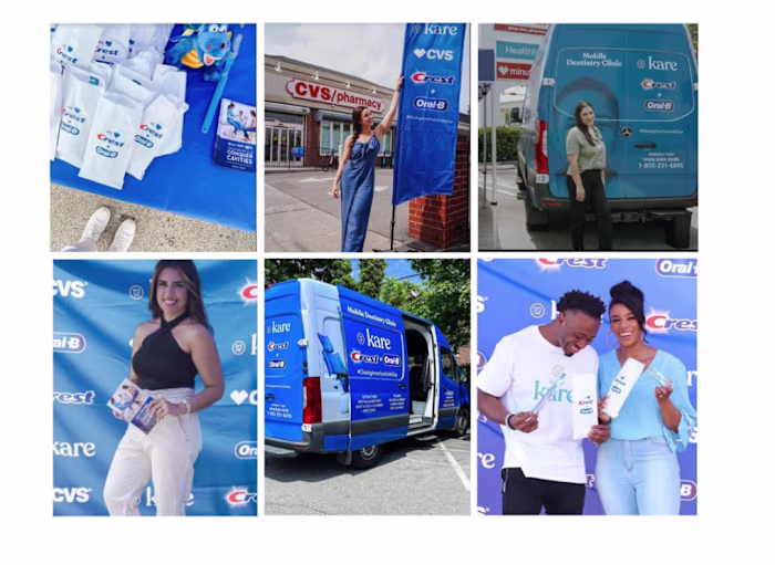 Crest and Oral-B Access Events