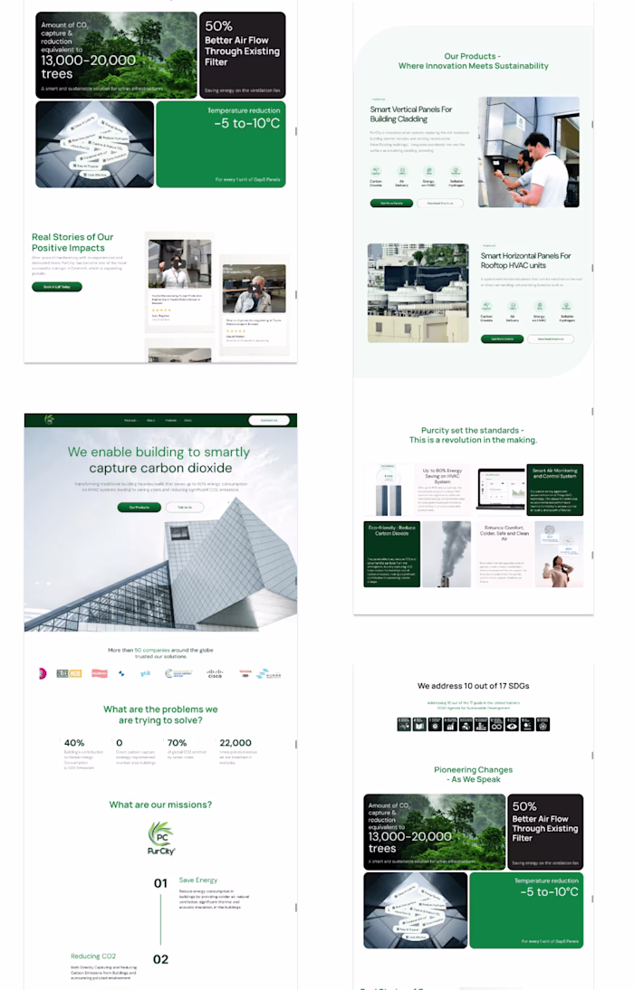 Framer Design & Development : Green Company