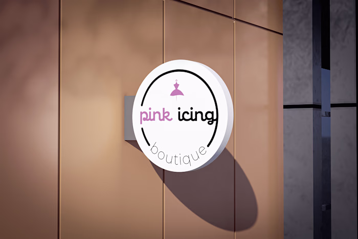 Pink Icing Boutique Brand Identity on Behance