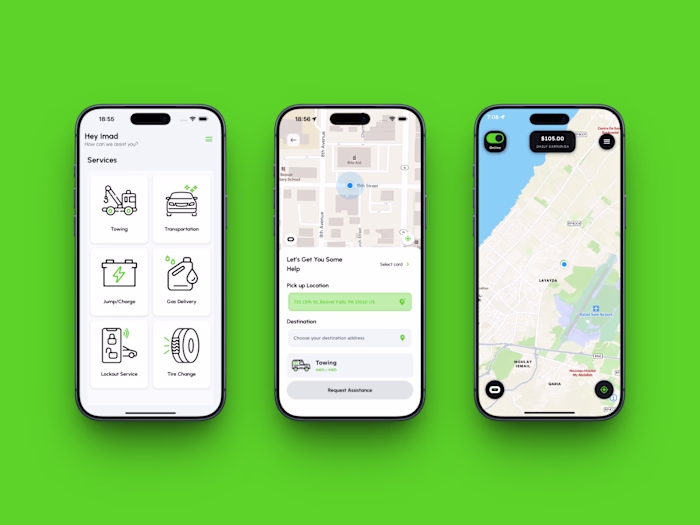 ontheway App: On Demand Roadside Assistance