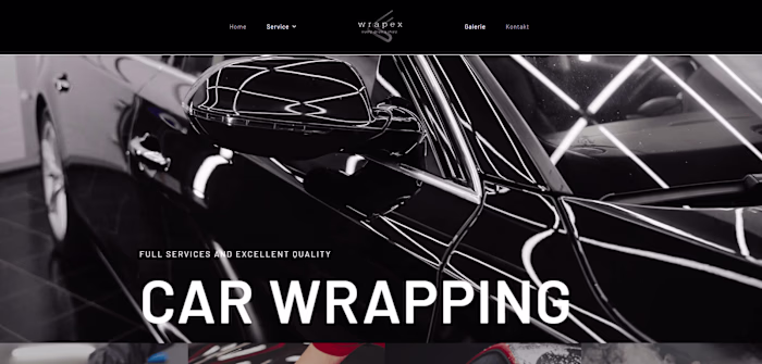 Car Wrapping Website