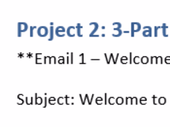 FitFlow Welcome Email Series