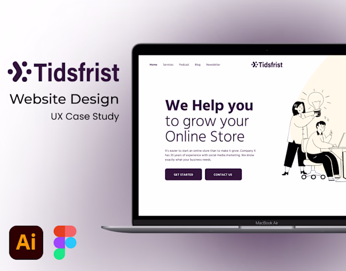 Tridsfrist | Website Design & Case Study 