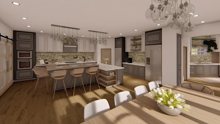 Beach House Kitchen Proposal :: Behance