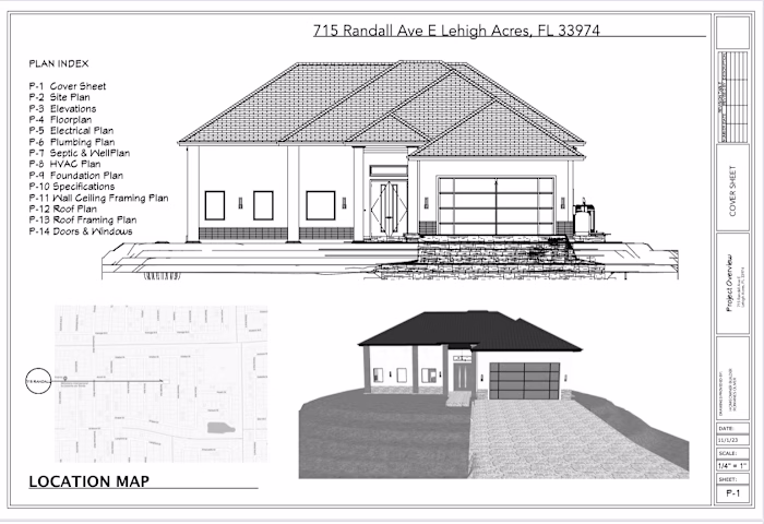 Basic Architectural Plan Drafts