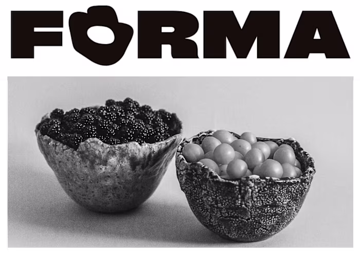 Visual identity for FORMA ceramics, a small handcraft studio...