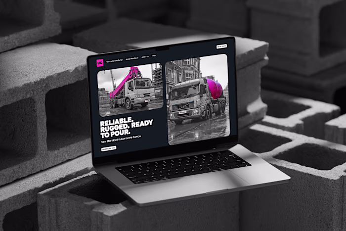 Responsive Web Build for Urban Concrete London