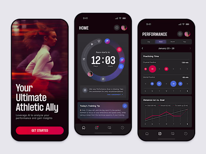 AI-Powered App MVP for Athletes