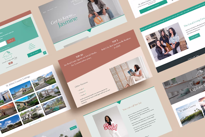 Branding & Squarespace Website for Real Estate Professional