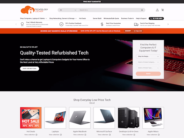 TechnologyLocker Wordpress Website