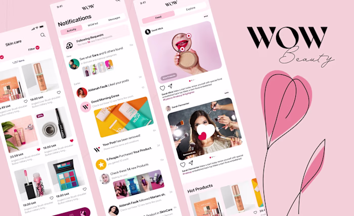 WowBeauty Mobile app