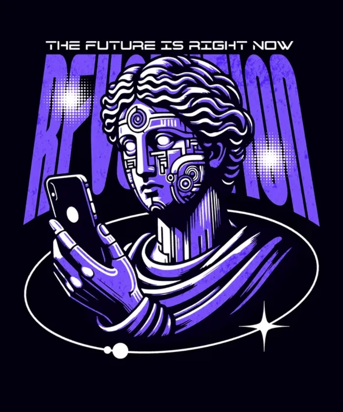 Coolest Futuristic, Y2K and Streetwear T-Shirt Designs Template