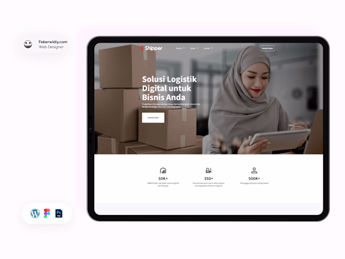 Web Design & Development - Shipper Digital Logistik Solution