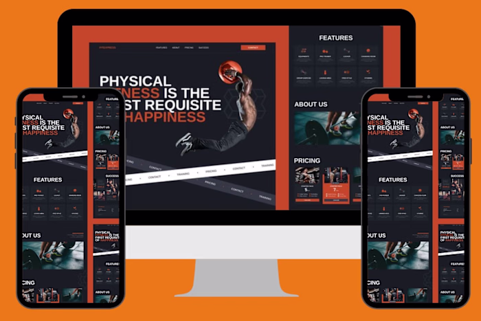 GoHighLevel Fitness Landing Page &