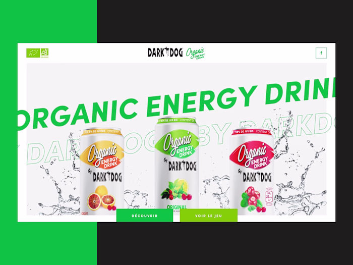Darkdog Organic - Microsite